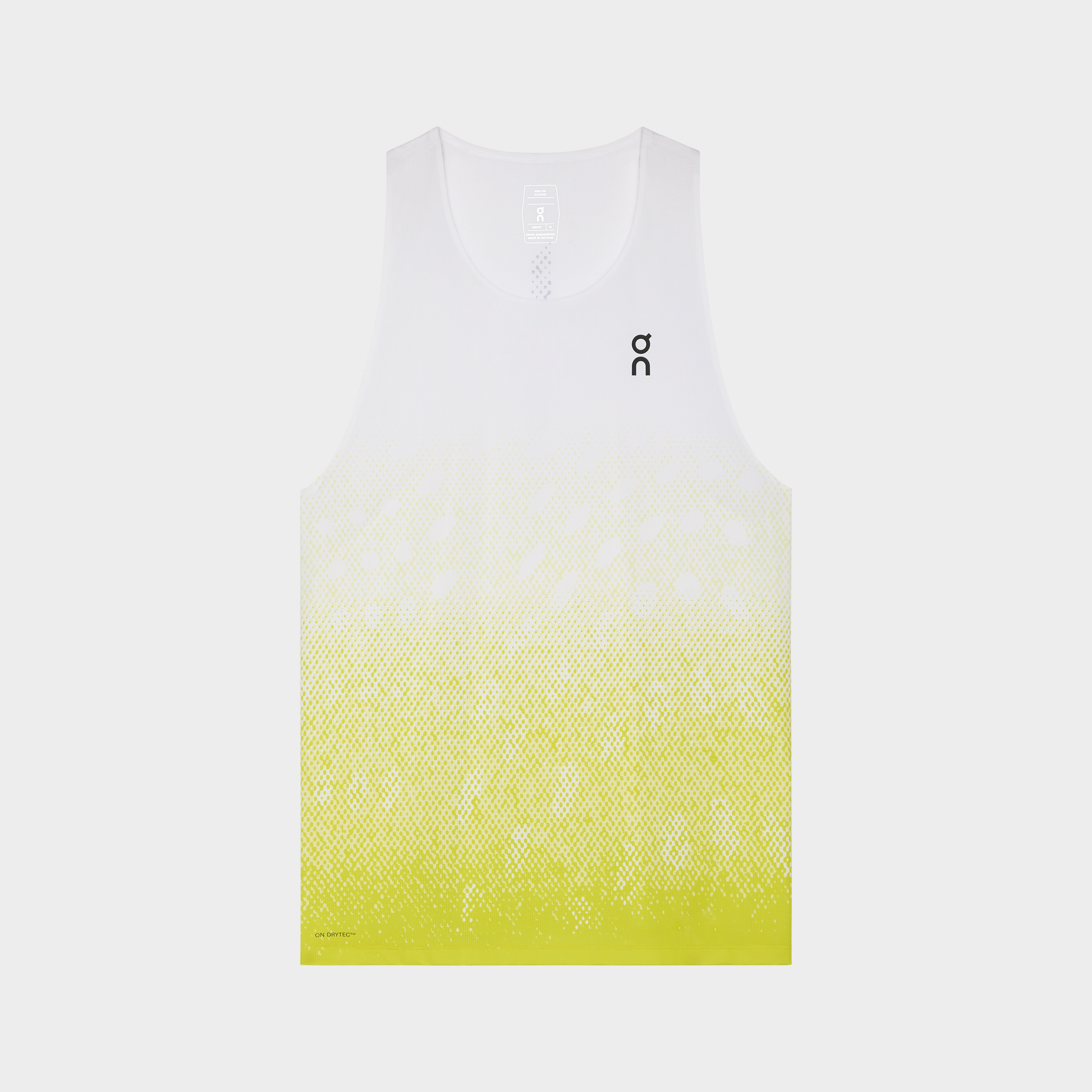 Zero Singlet M White | Lime