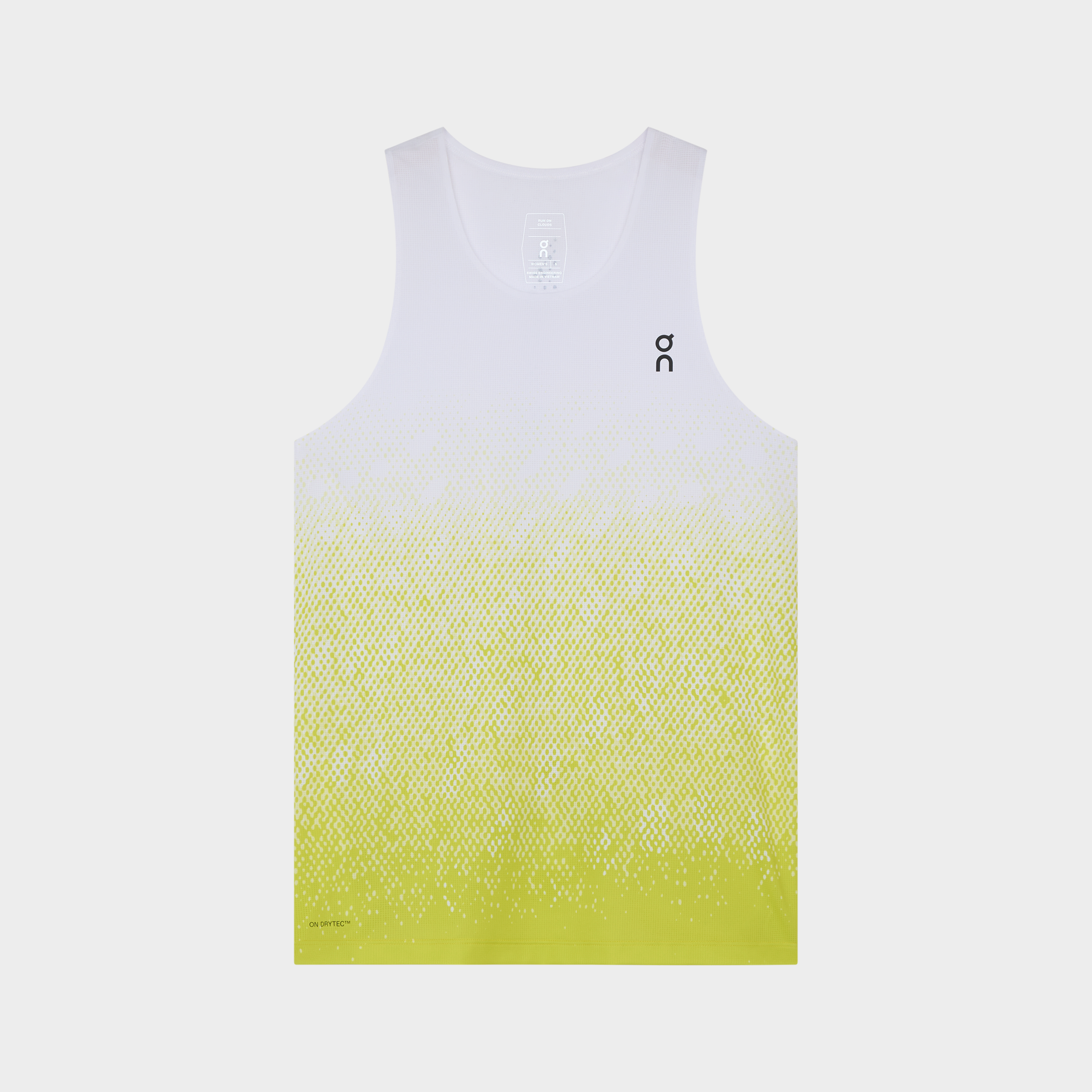 Zero Singlet W White | Lime