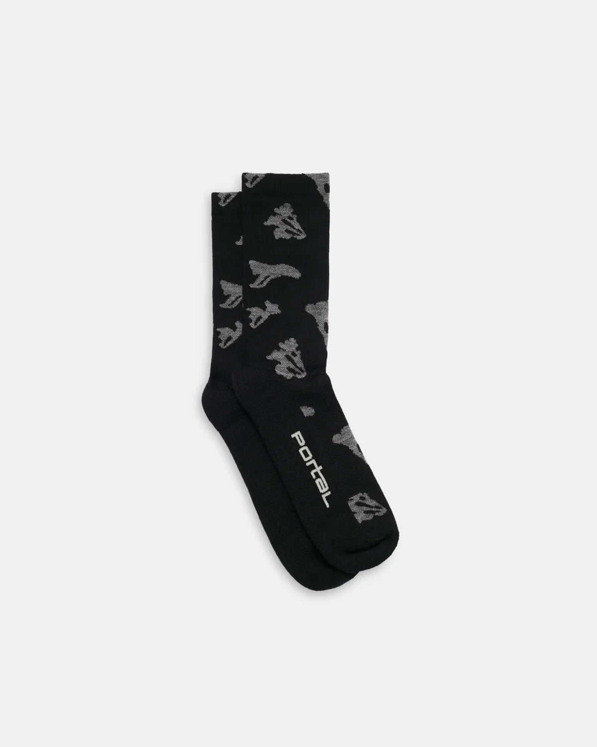 Portal Ritual Merino Sock – Black Beauty