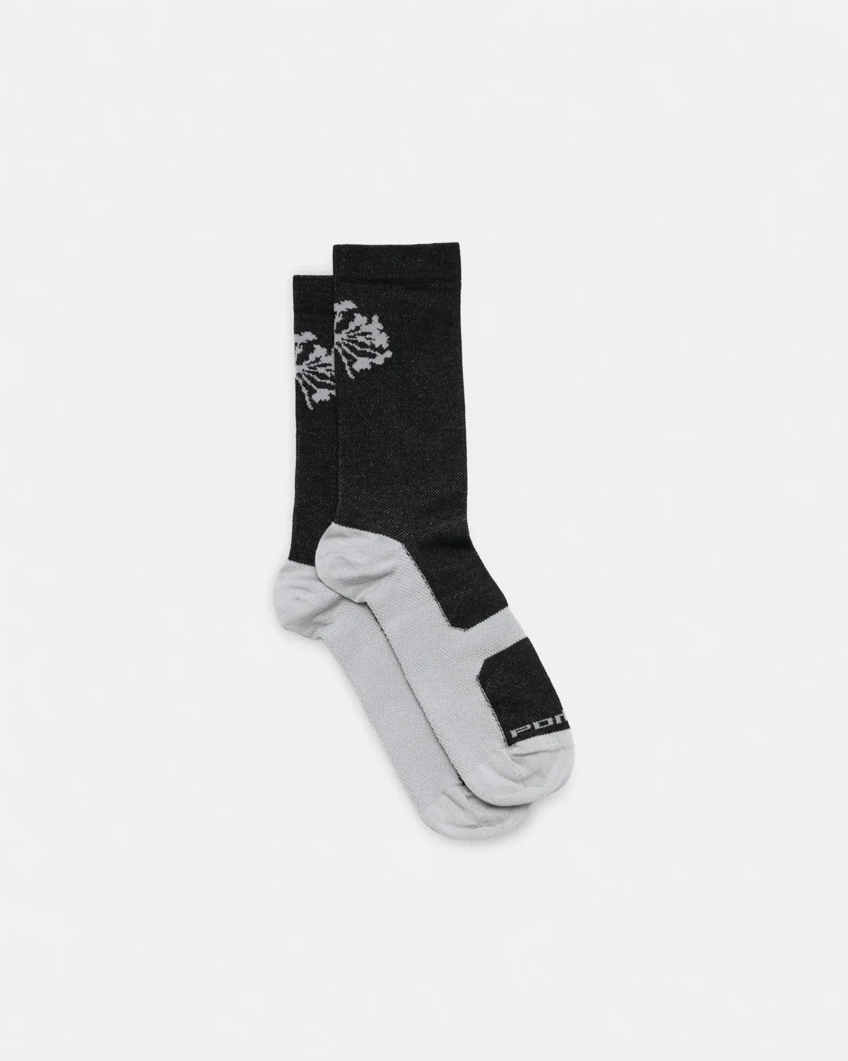 Portal Pattern Active Sock – Black Beauty | Reflective