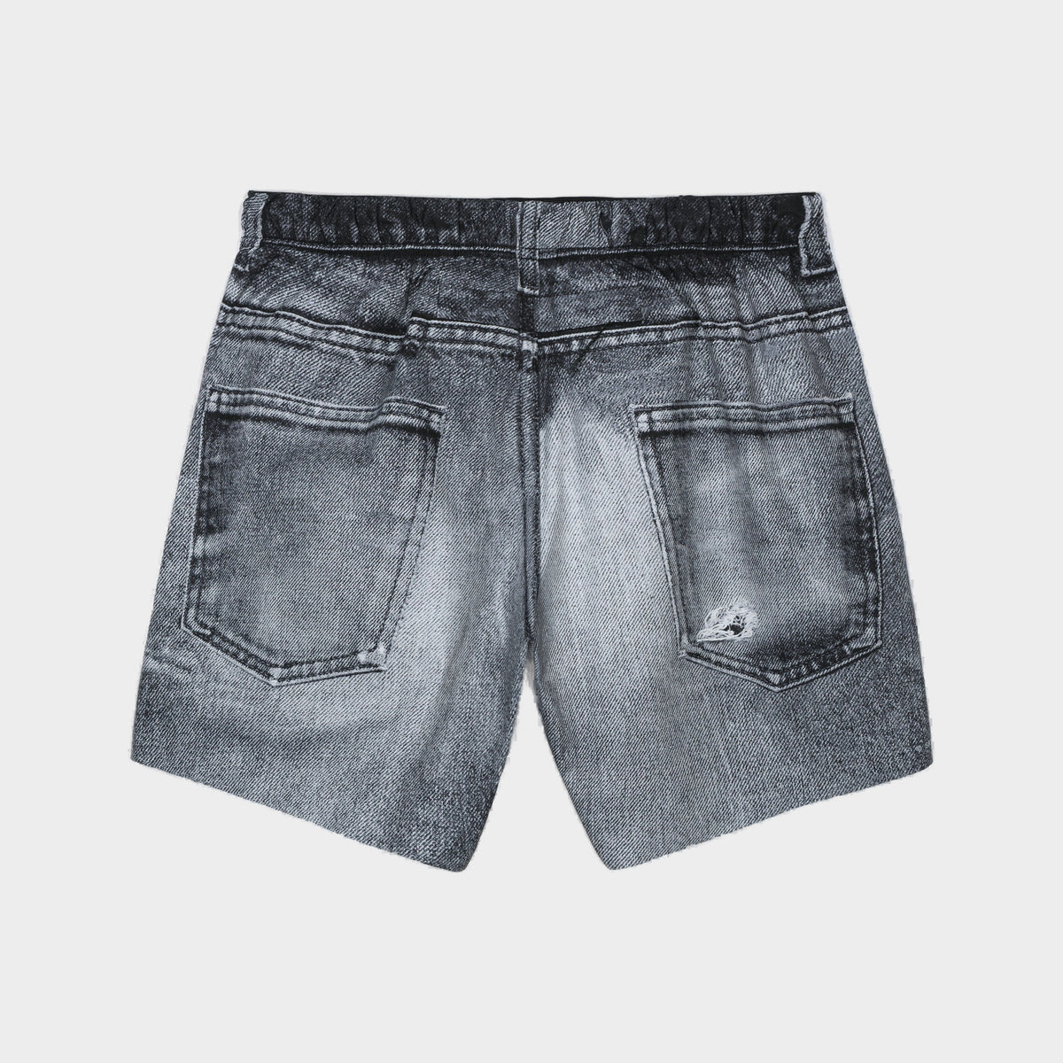 PeaceShell 5in Unlined Shorts — Black Denim