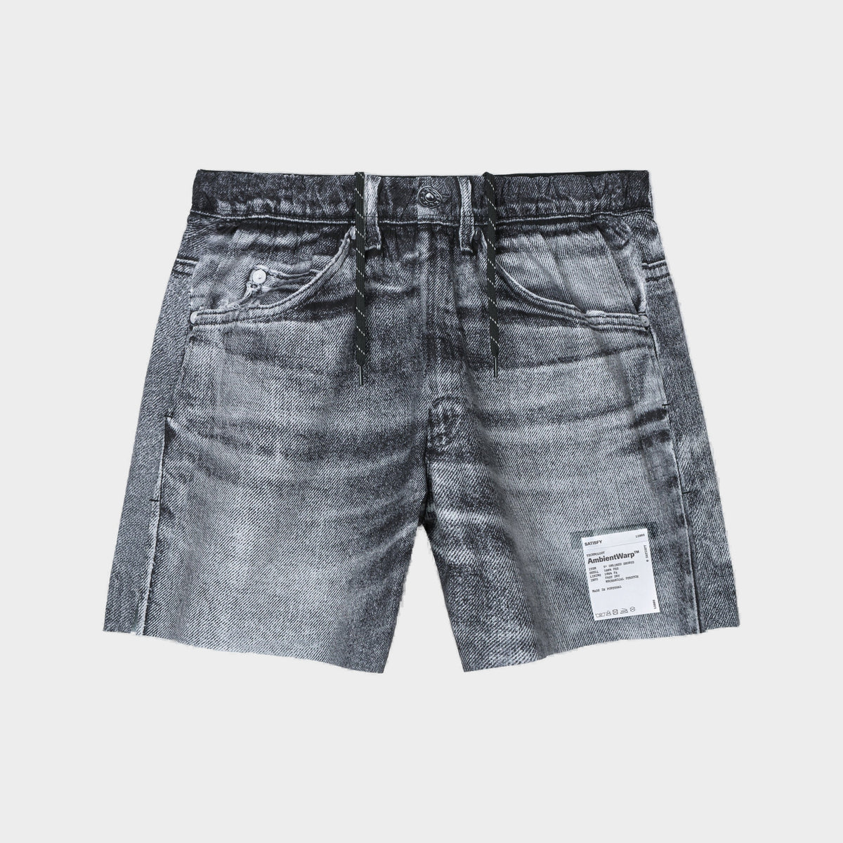 PeaceShell 5in Unlined Shorts — Black Denim