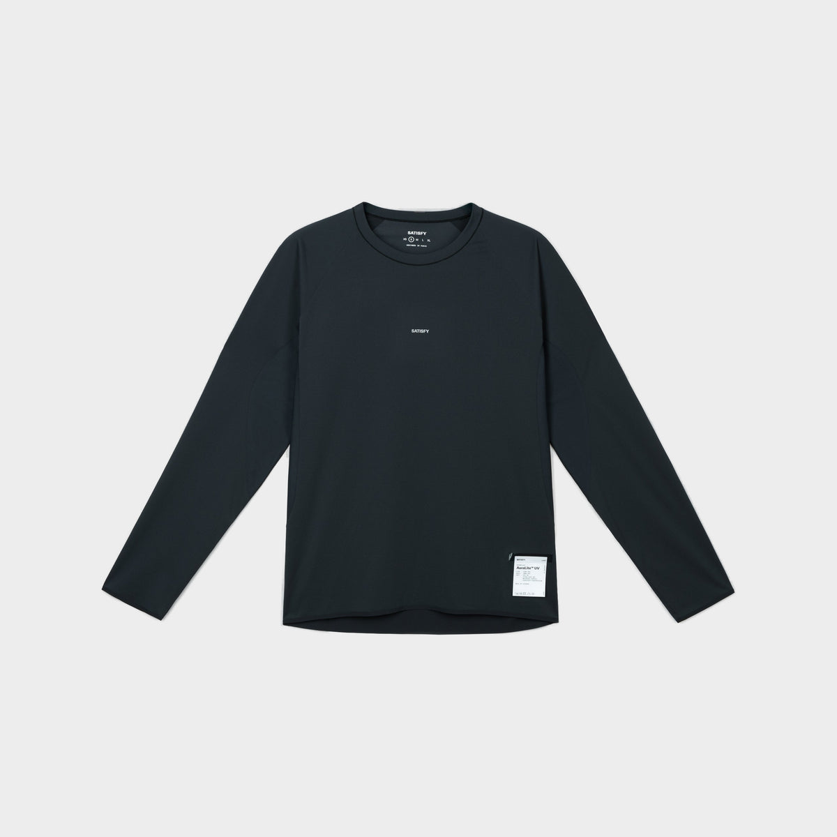 AuraLite UV Long Tee — Black