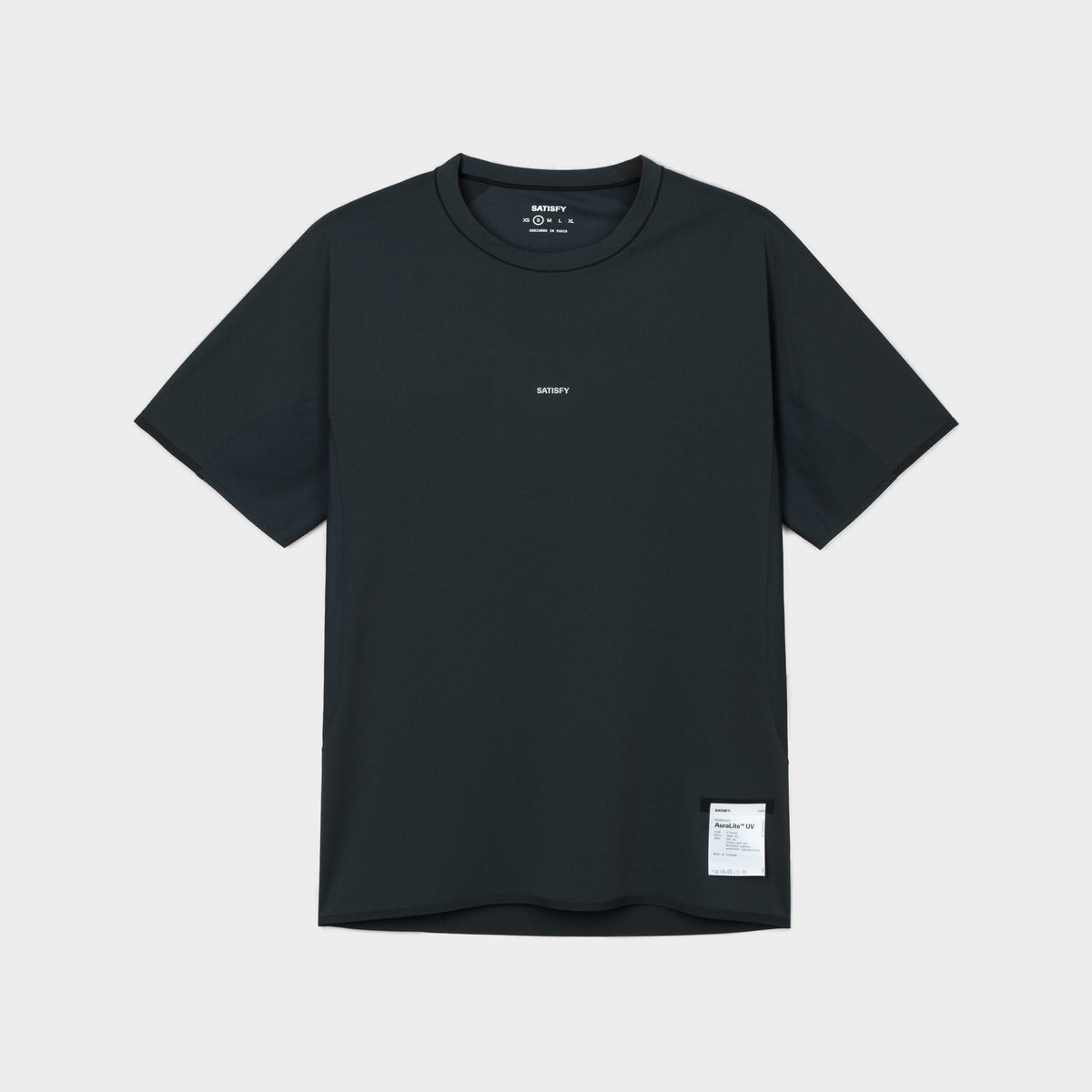 AuraLite UV Tee Shirt — Black