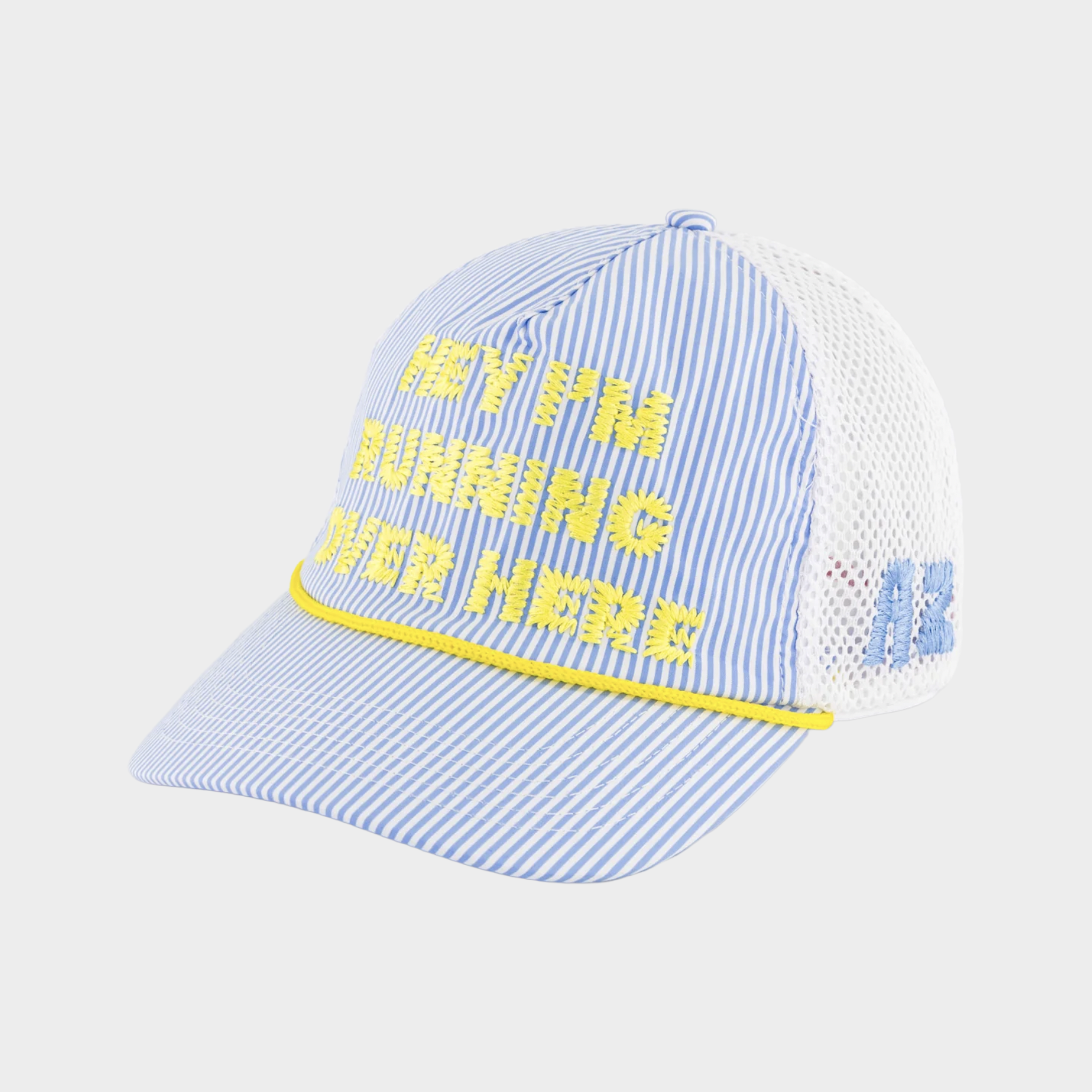 "Hey, I'm Running Over Here" Trucker