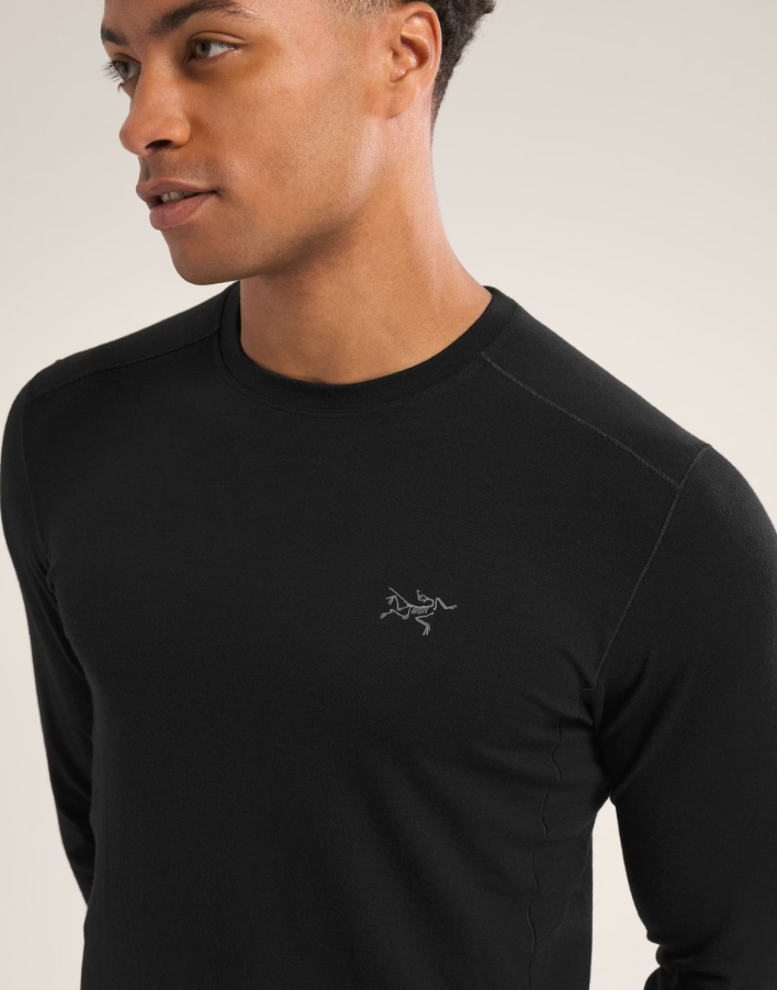Rho Merino Wool Crew Neck LS Men's