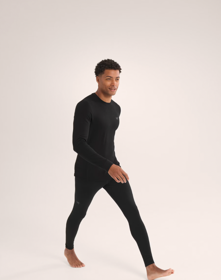 Rho Merino Wool Crew Neck LS Men's