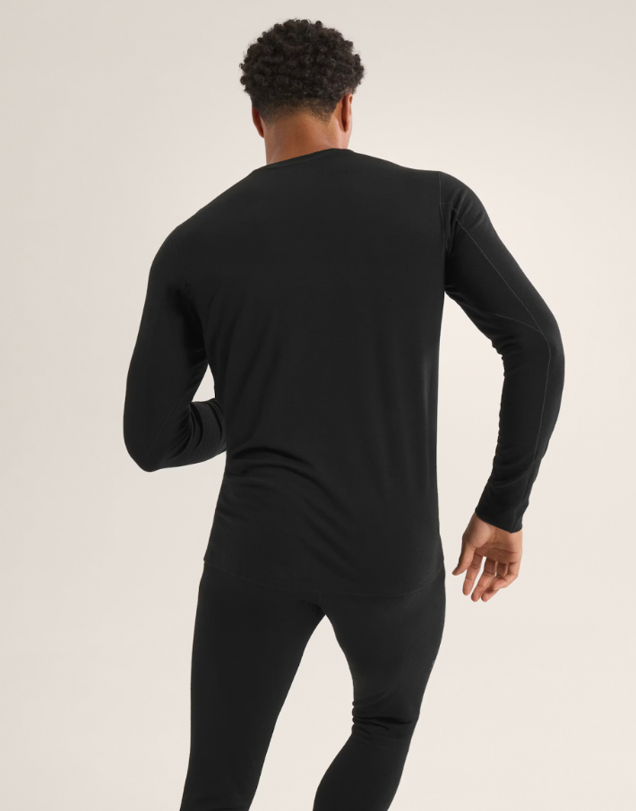 Rho Merino Wool Crew Neck LS Men's