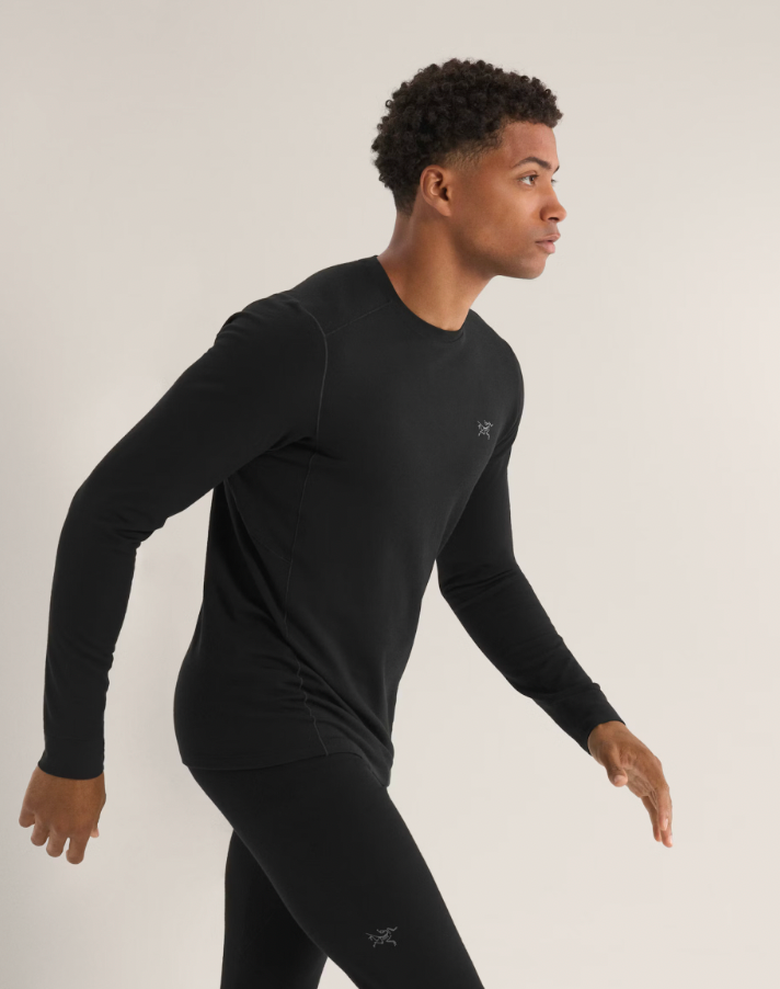 Rho Merino Wool Crew Neck LS Men's