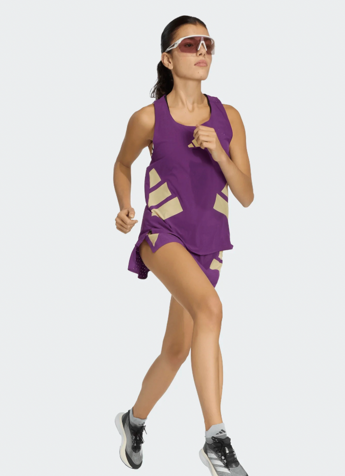 Adizero Road to Records Singlet W