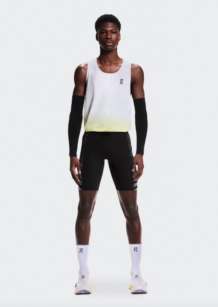 Zero Half Tights M Iron | White