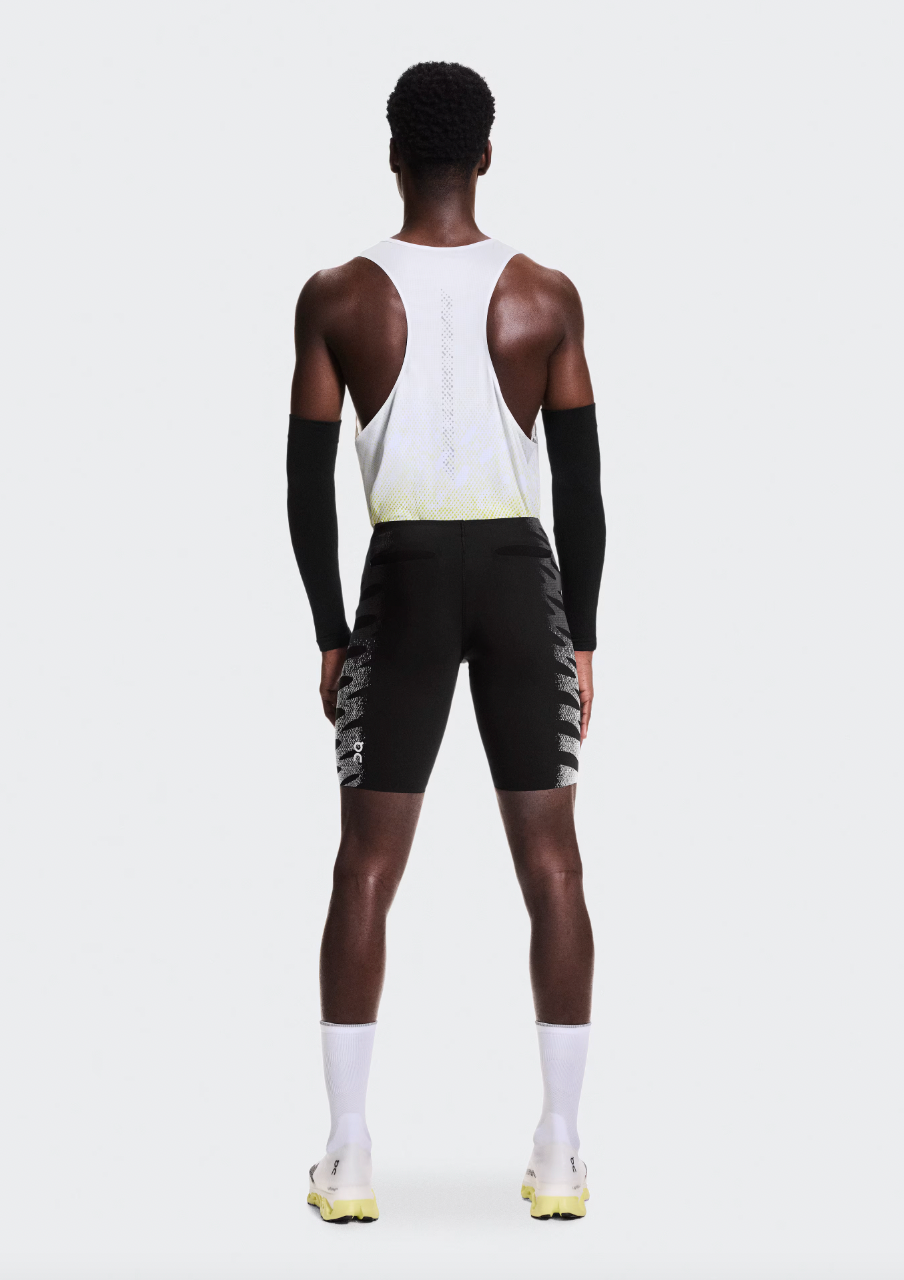 Zero Half Tights M Iron | White