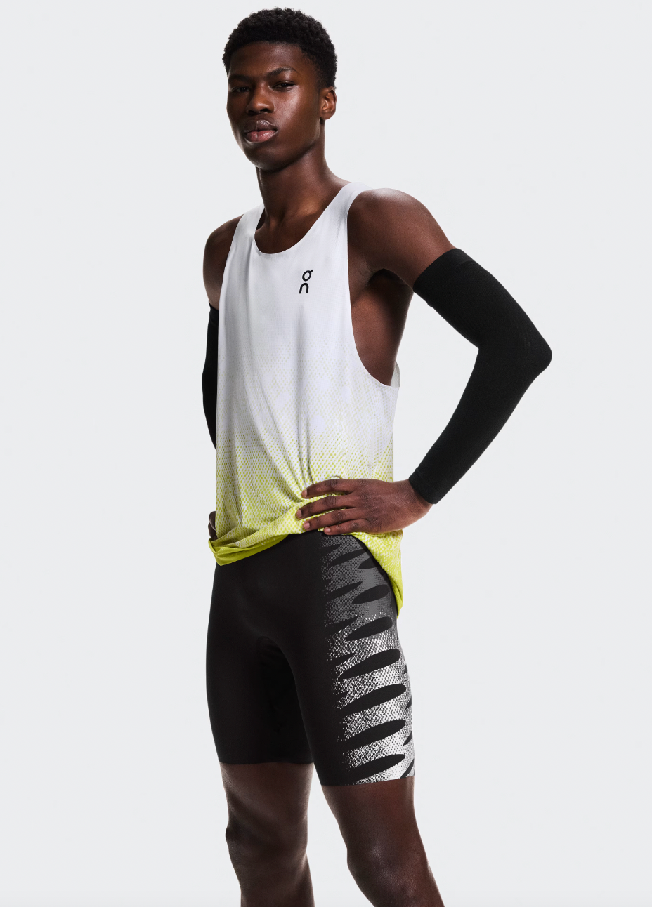 Zero Half Tights M Iron | White
