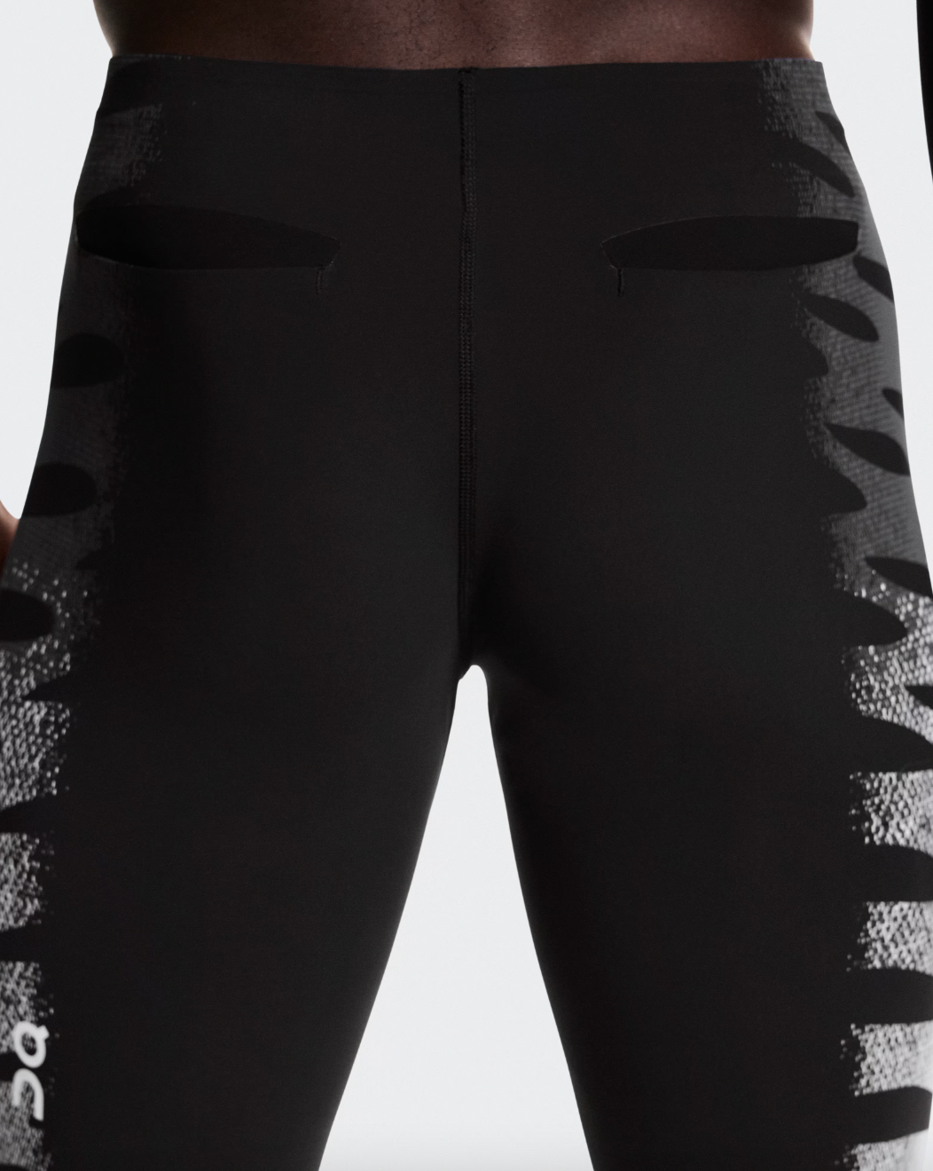 Zero Half Tights M Iron | White
