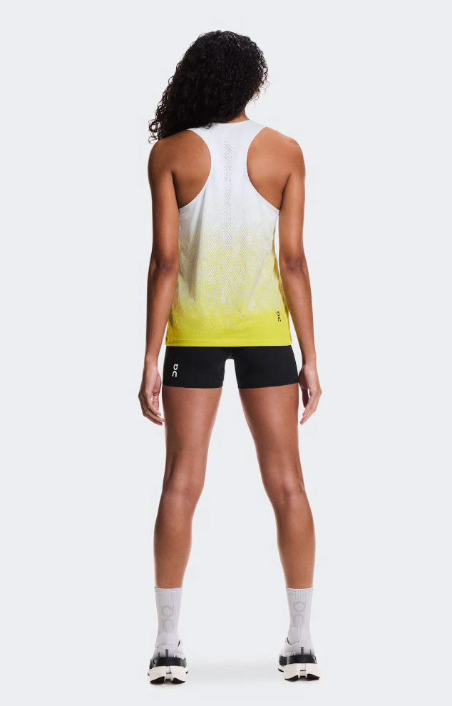Zero Singlet W White | Lime