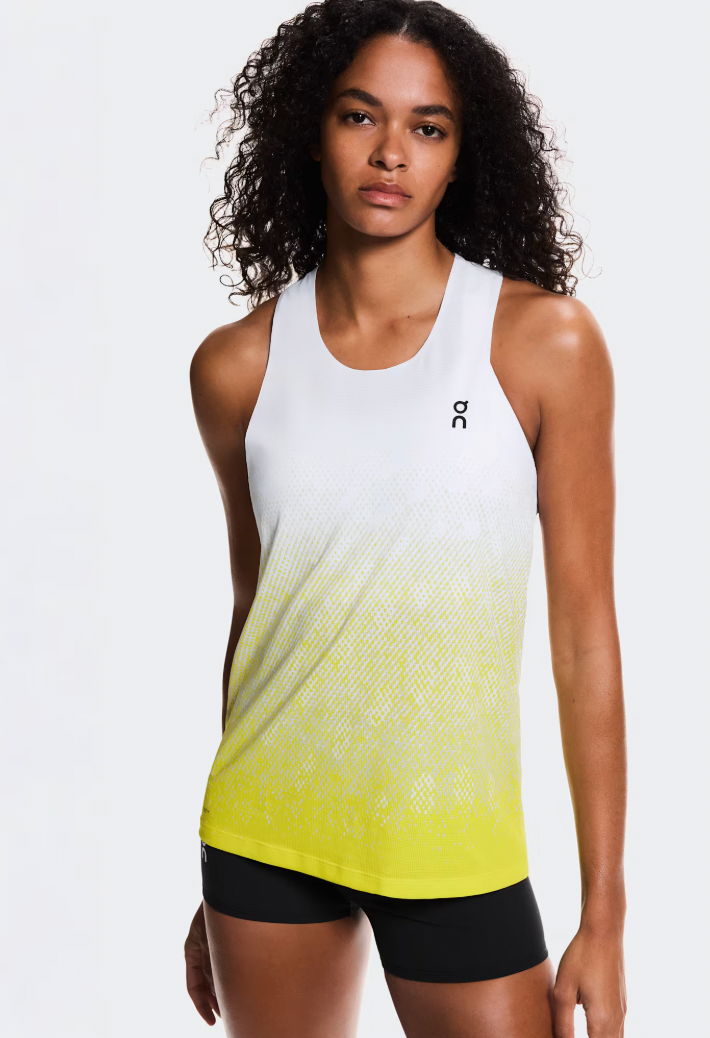 Zero Singlet W White | Lime