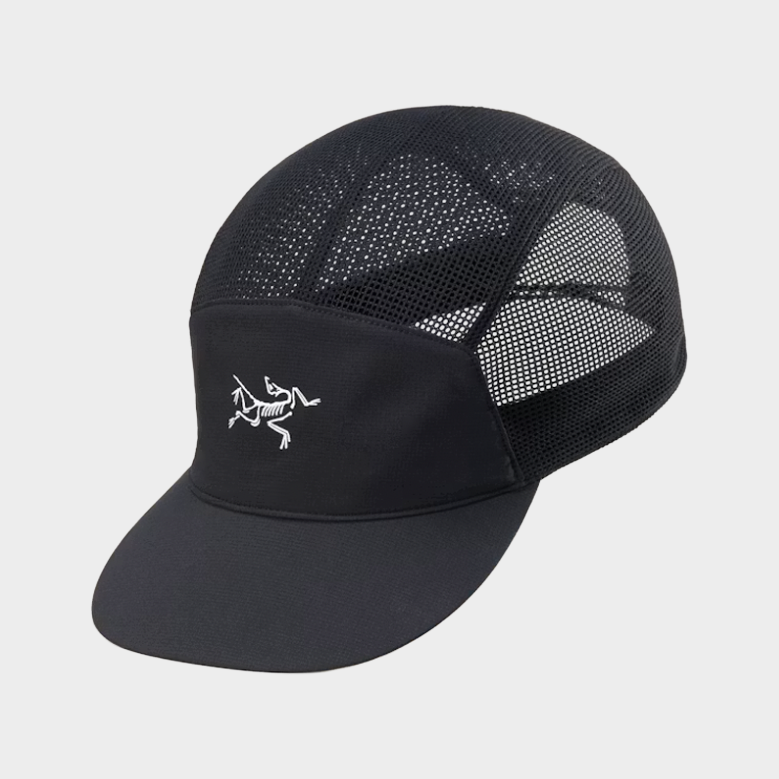 Arc'teryx Norvan Mesh 5 Panel Cap — Black/Arctic Silk