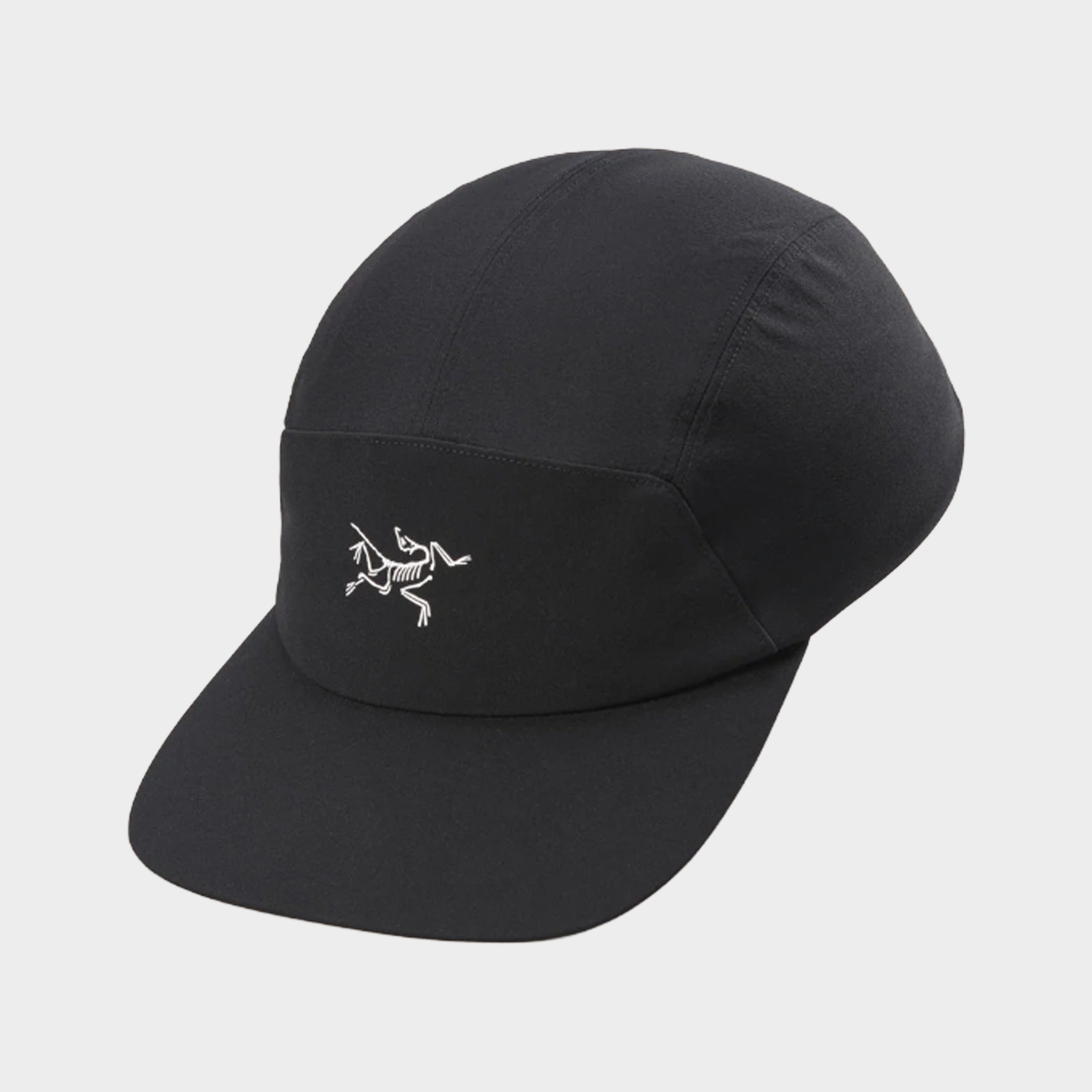 Arc'teryx Gamma 5 Panel Cap — Black/Arctic Silk