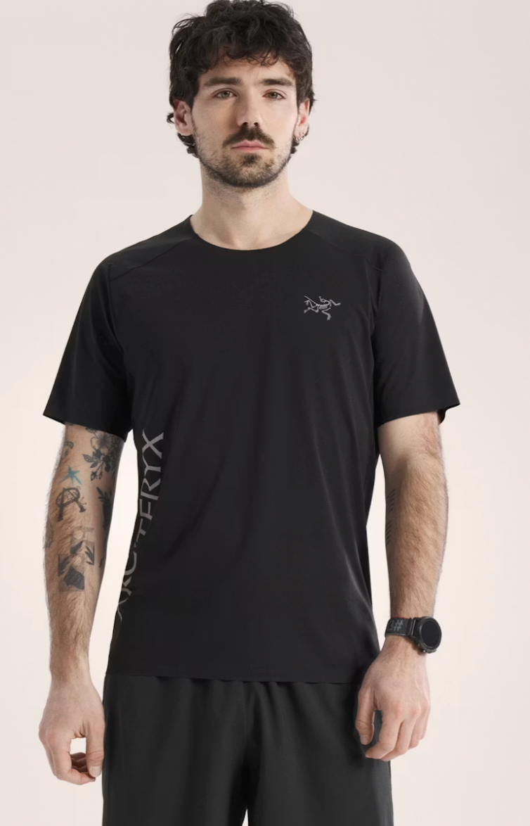 Arc'teryx Norvan Downword Logo SS M — Black