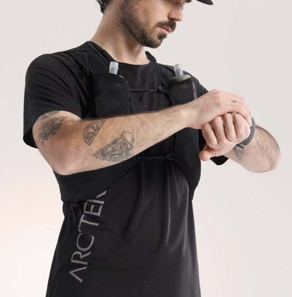 Arc'teryx Norvan Downword Logo SS M — Black