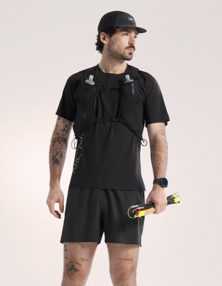 Arc'teryx Norvan Downword Logo SS M — Black