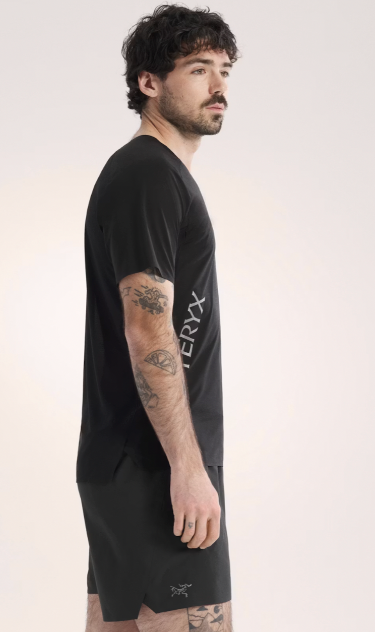 Arc'teryx Norvan Downword Logo SS M — Black