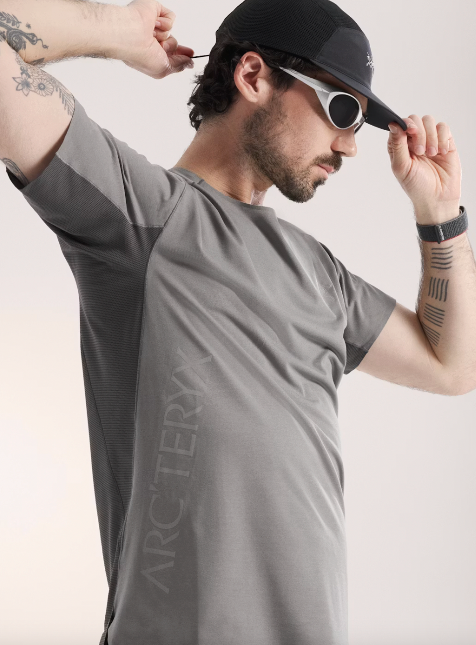 Arc'teryx Norvan Downword Logo SS M — Void/Cloud