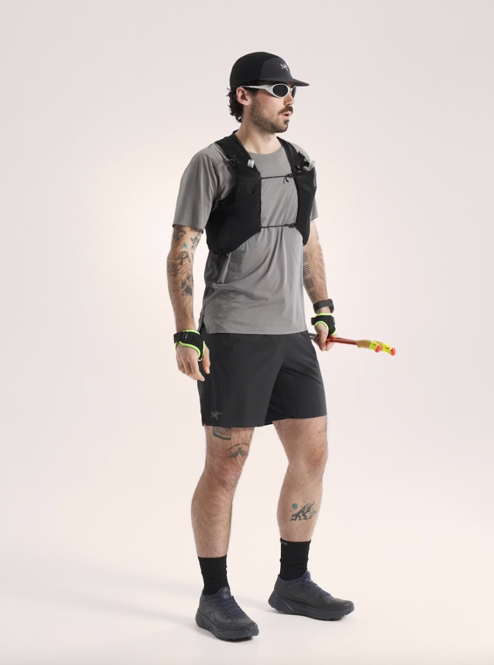 Arc'teryx Norvan Downword Logo SS M — Void/Cloud