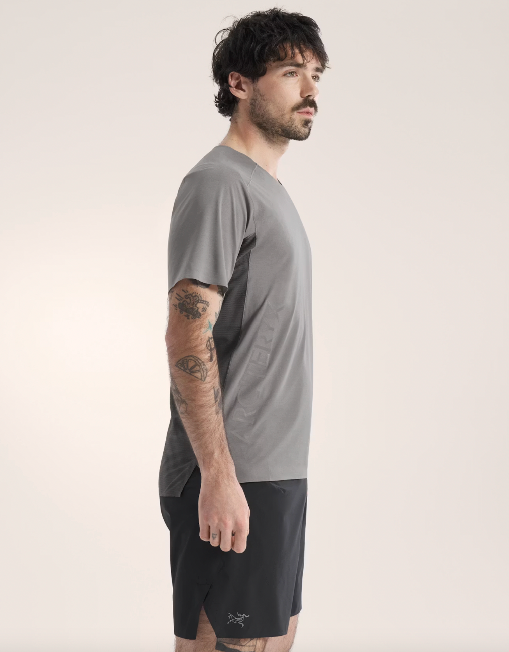 Arc'teryx Norvan Downword Logo SS M — Void/Cloud