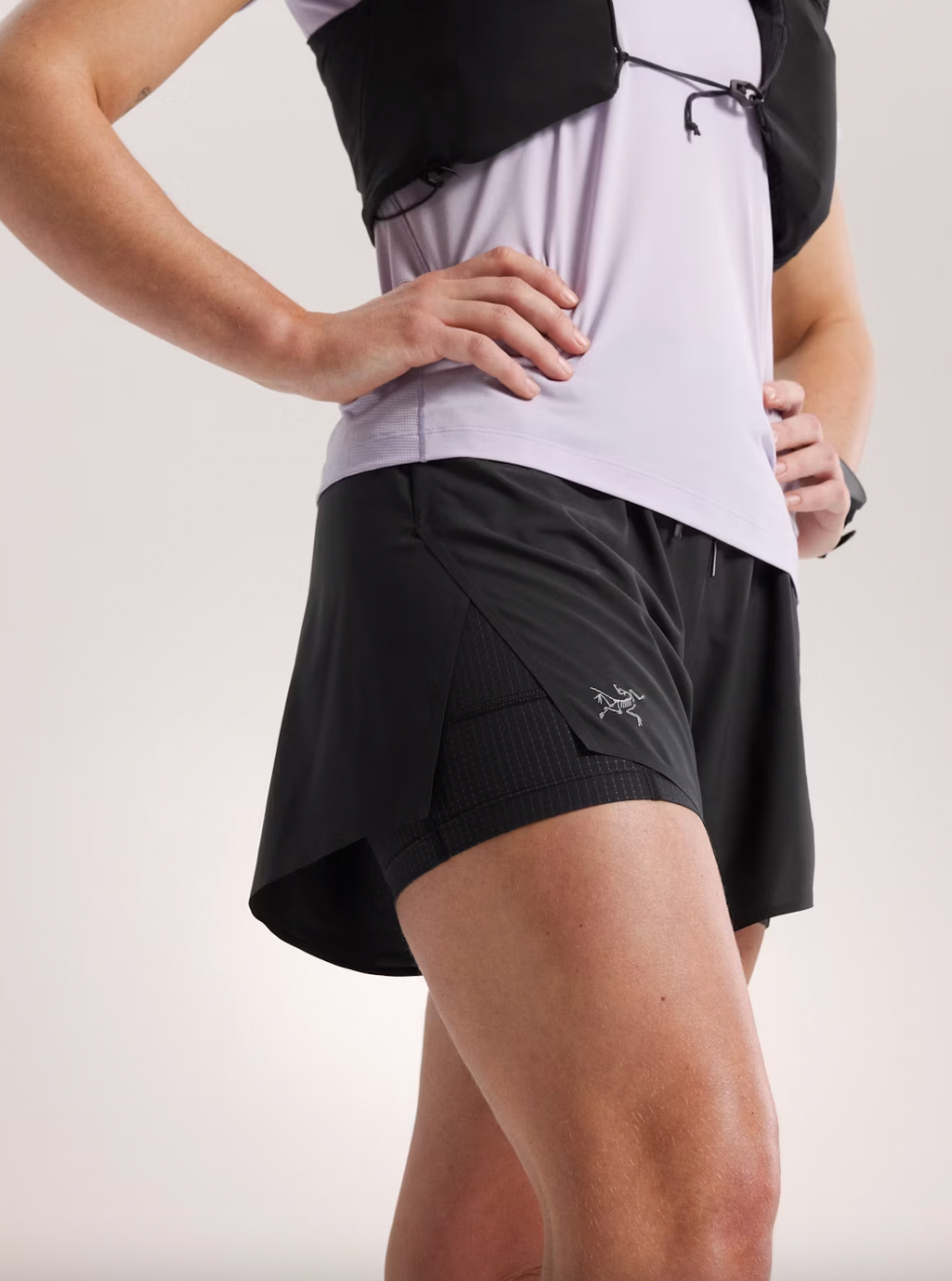 Arc'teryx Norvan Short 5" 2-in-1 W — Black