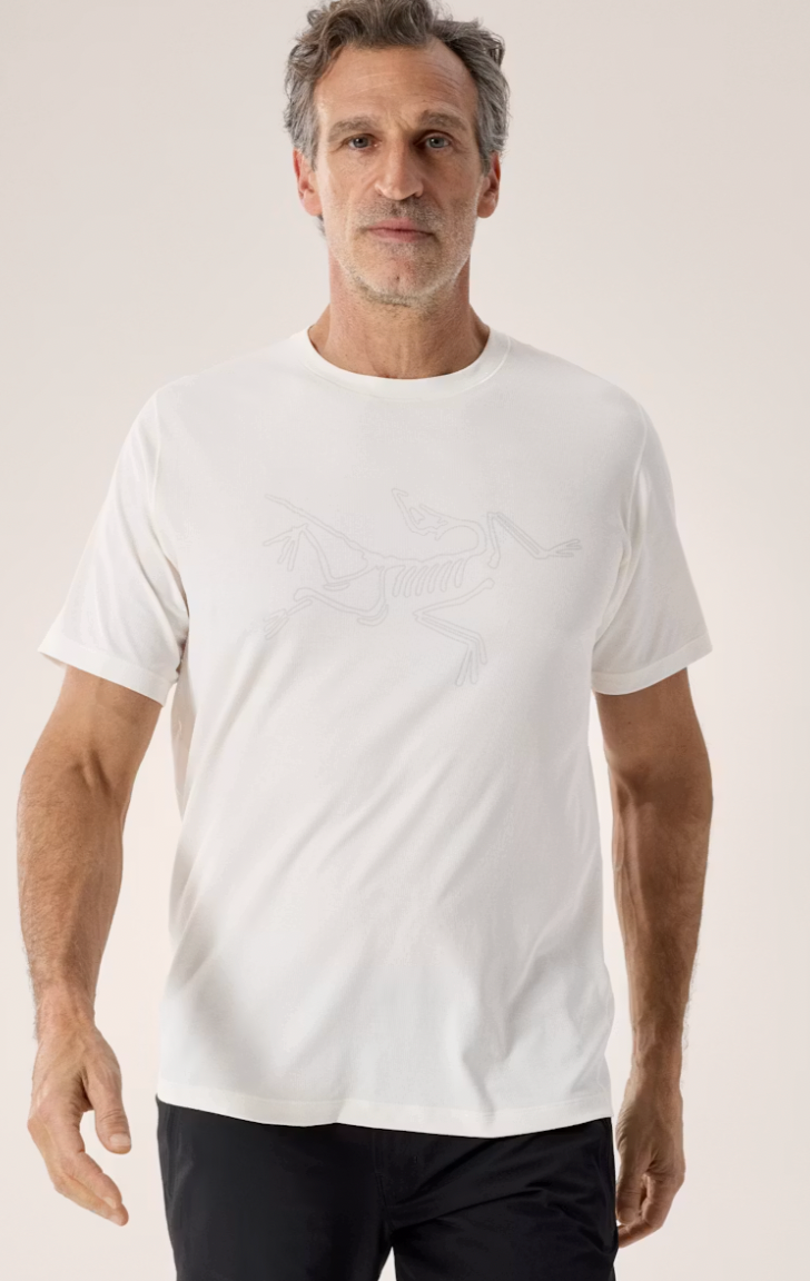 Arc'teryx Cormac Logo SS M — Arctic Silk