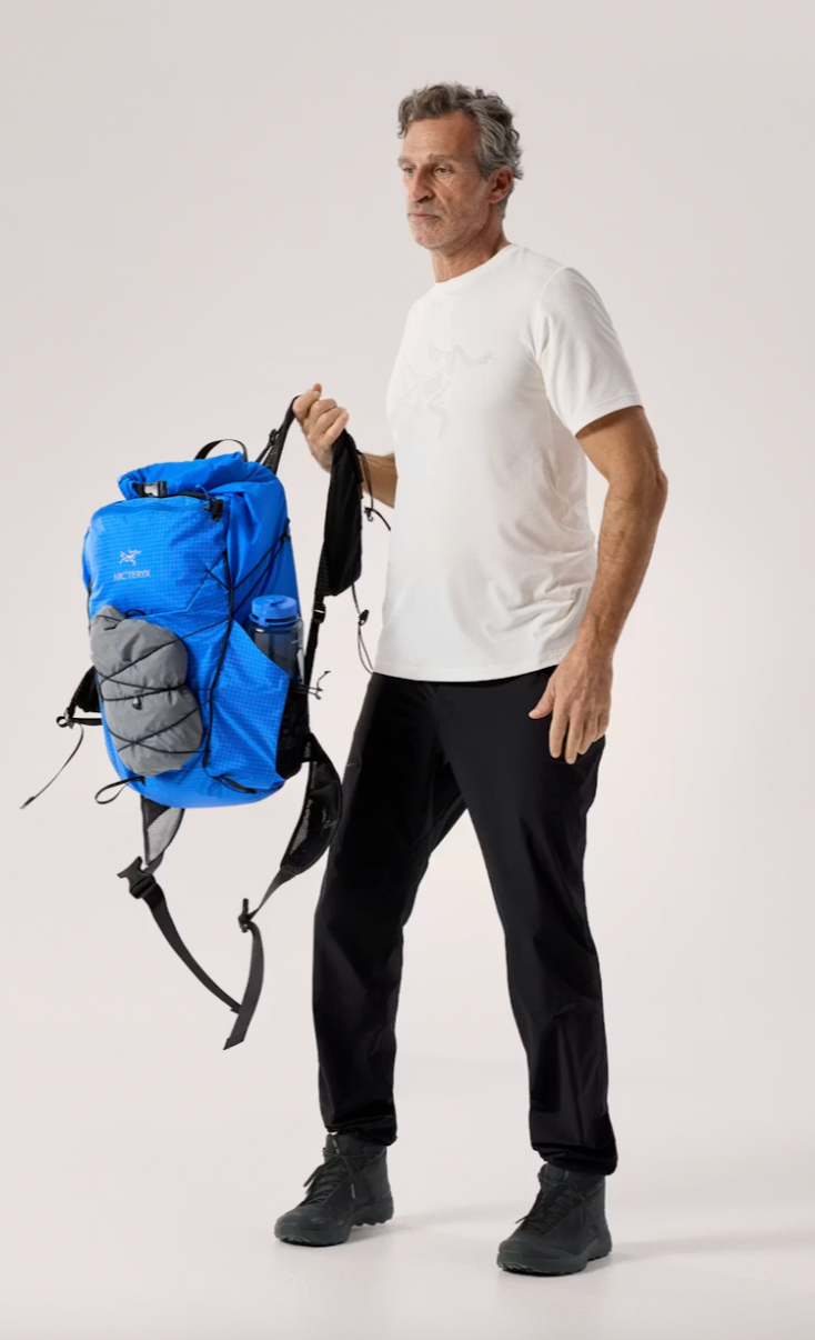 Arc'teryx Cormac Logo SS M — Arctic Silk