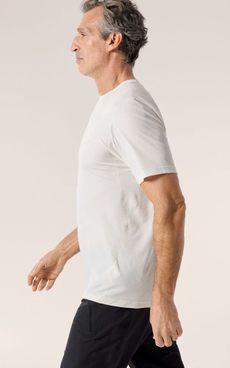 Arc'teryx Cormac Logo SS M — Arctic Silk