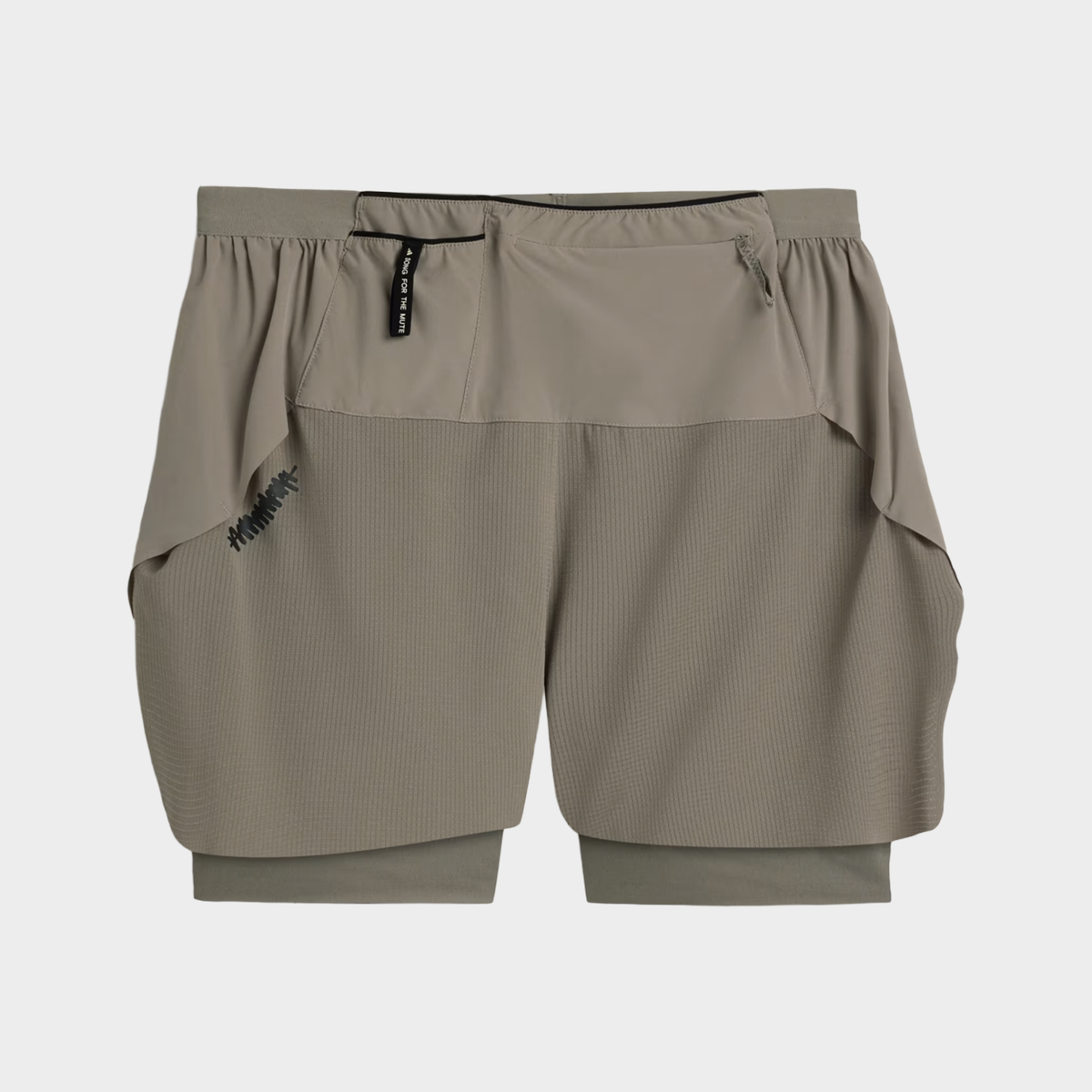 SFTM x ADIRUN02 Shorts M 5" — Putty Beige