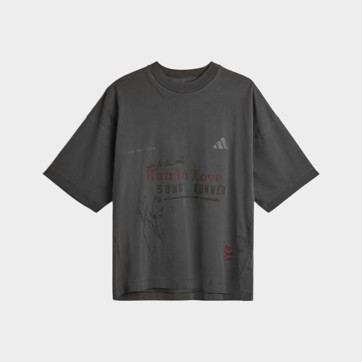 SFTM x ADIRUN02 Tee Unisex — Utility Grey