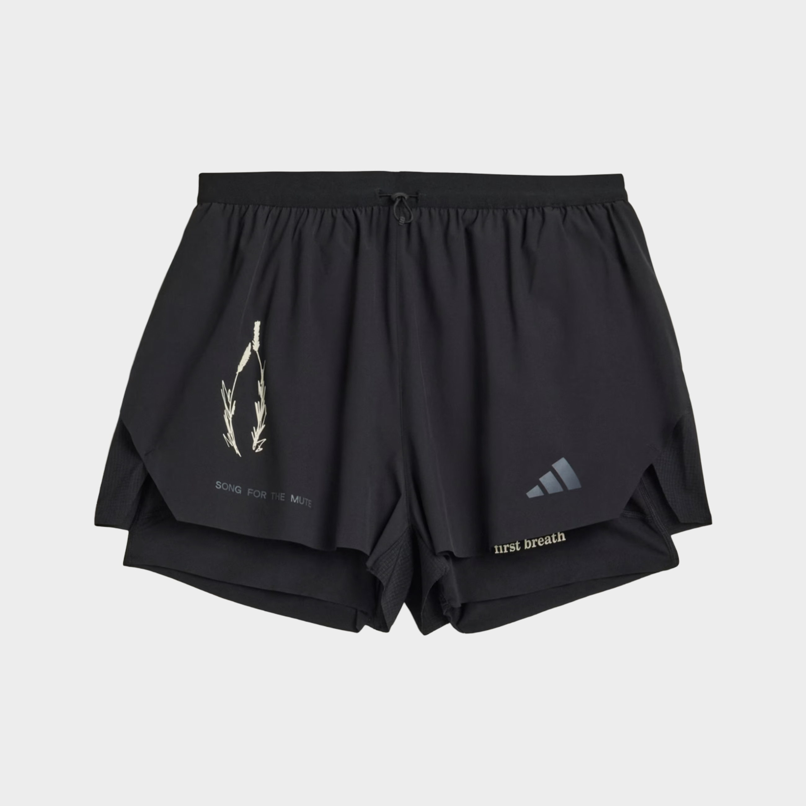 SFTM x ADIRUN02 Shorts W 3" — Black