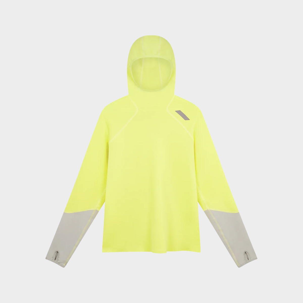 Soar Hooded WoolTech Top Men's – Yellow/Warm Grey