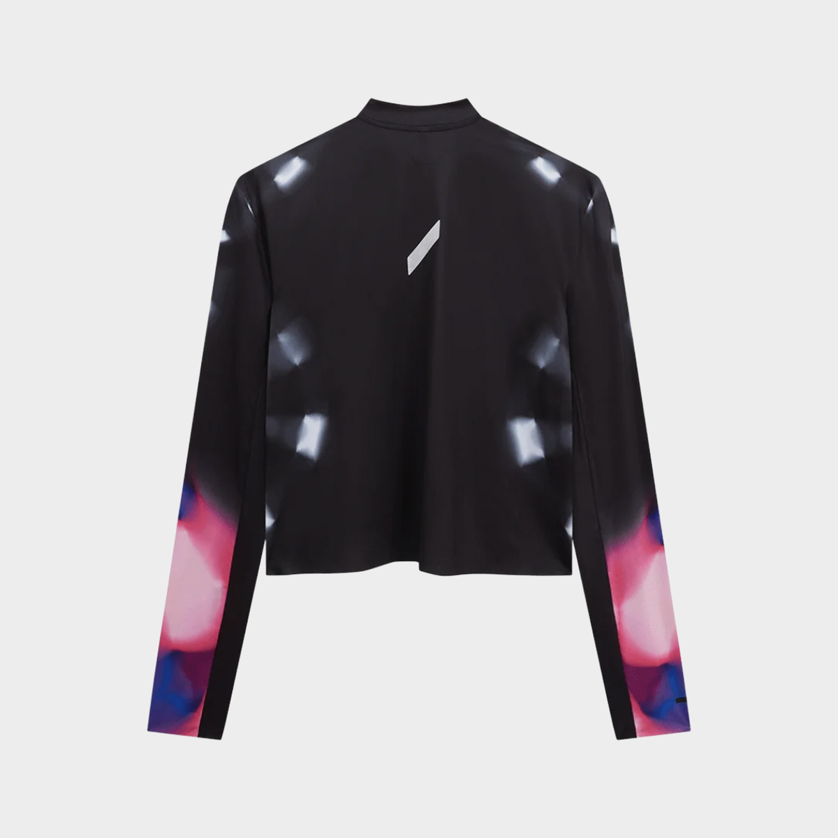 Soar LS Crop T Women's – Black/Magenta Kaleidoscope