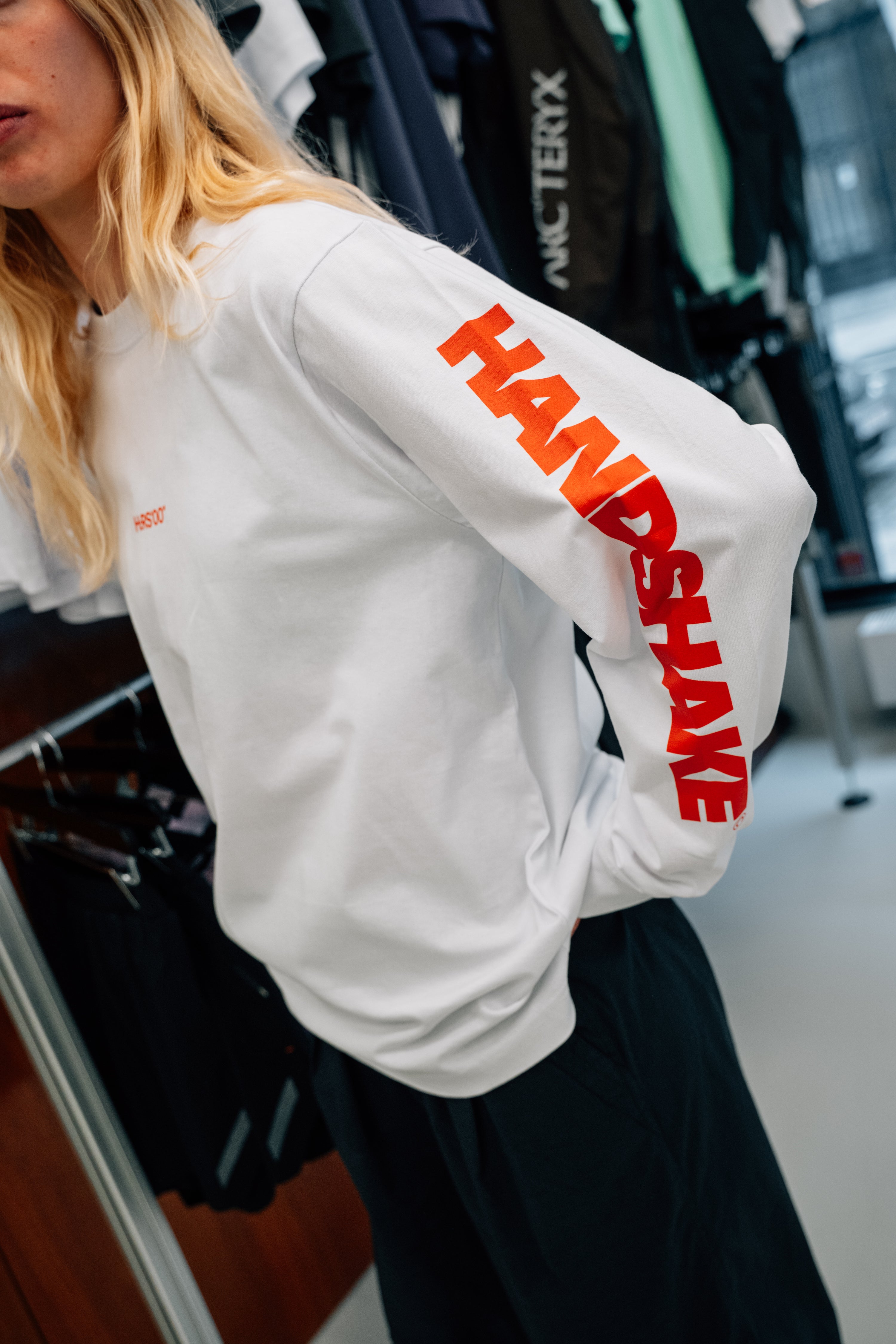 Handshake Long Sleeve Tee - OG