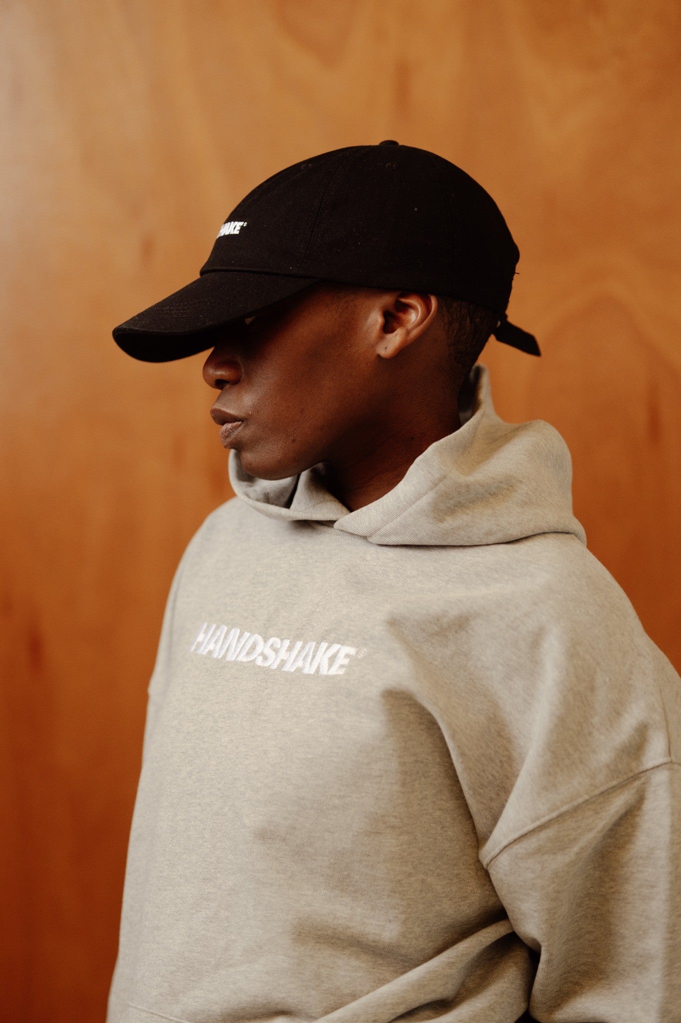 Handshake Hoodie Grey