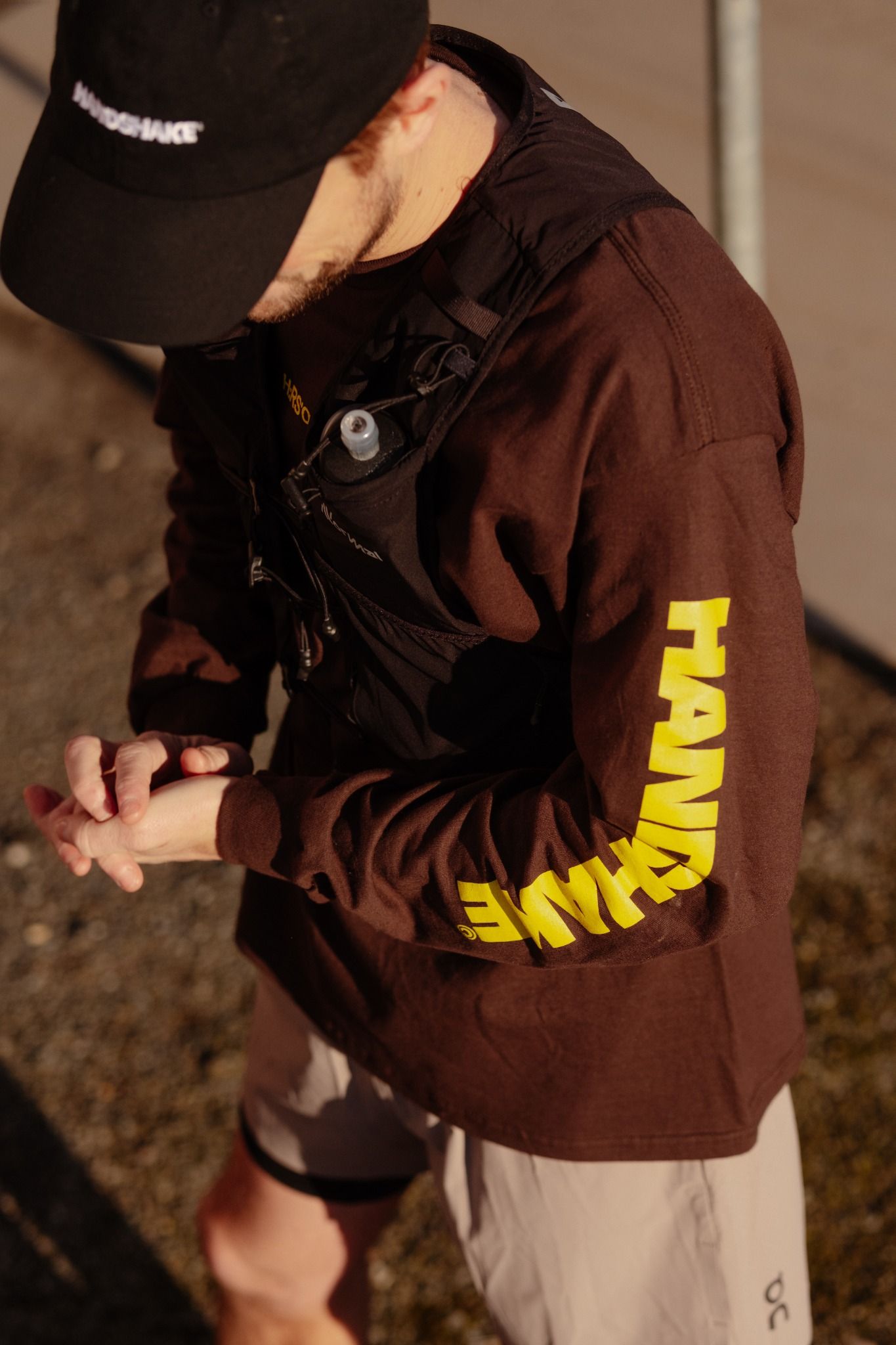 Handshake Long Sleeve Tee - OG