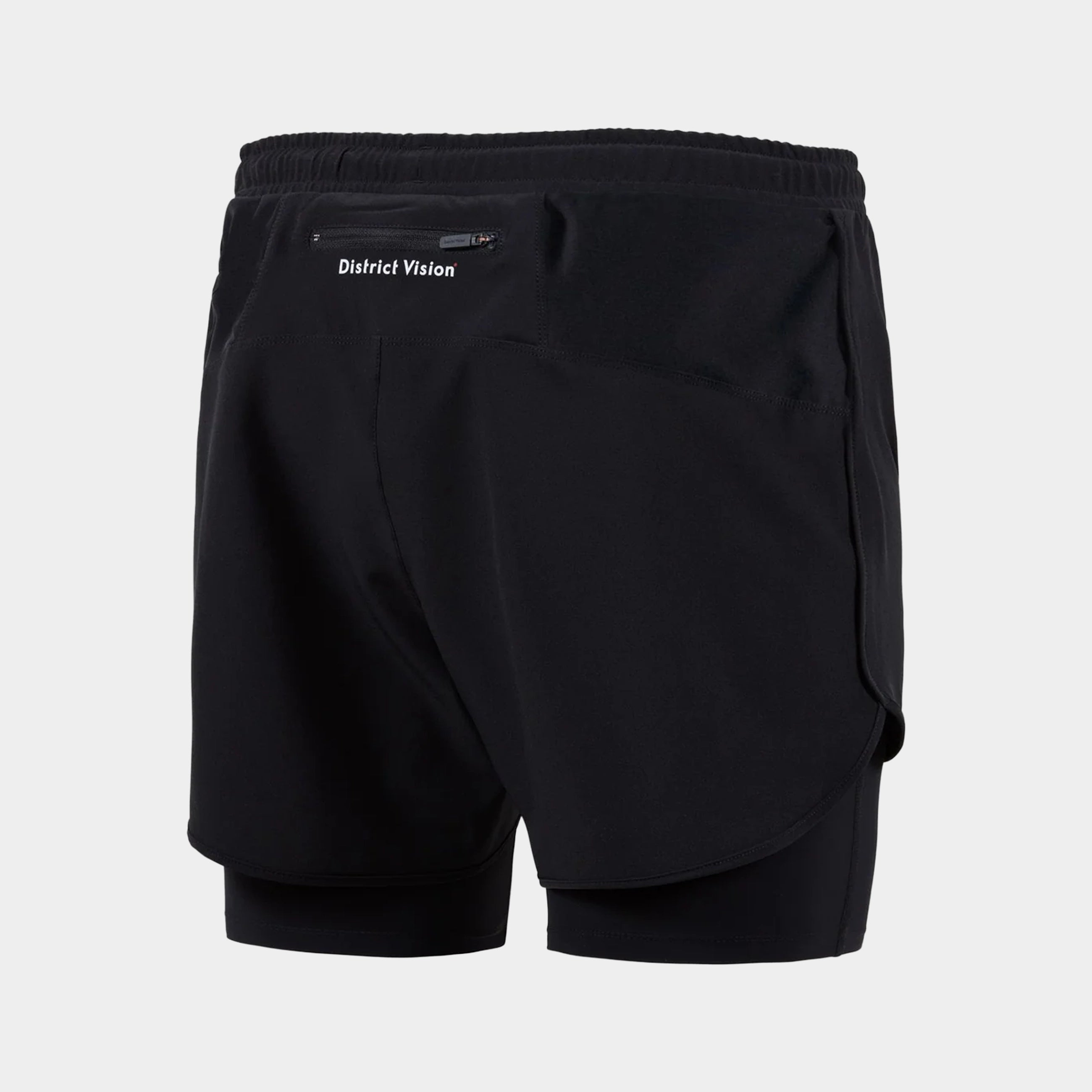 Layered Pocketed Trail Shorts