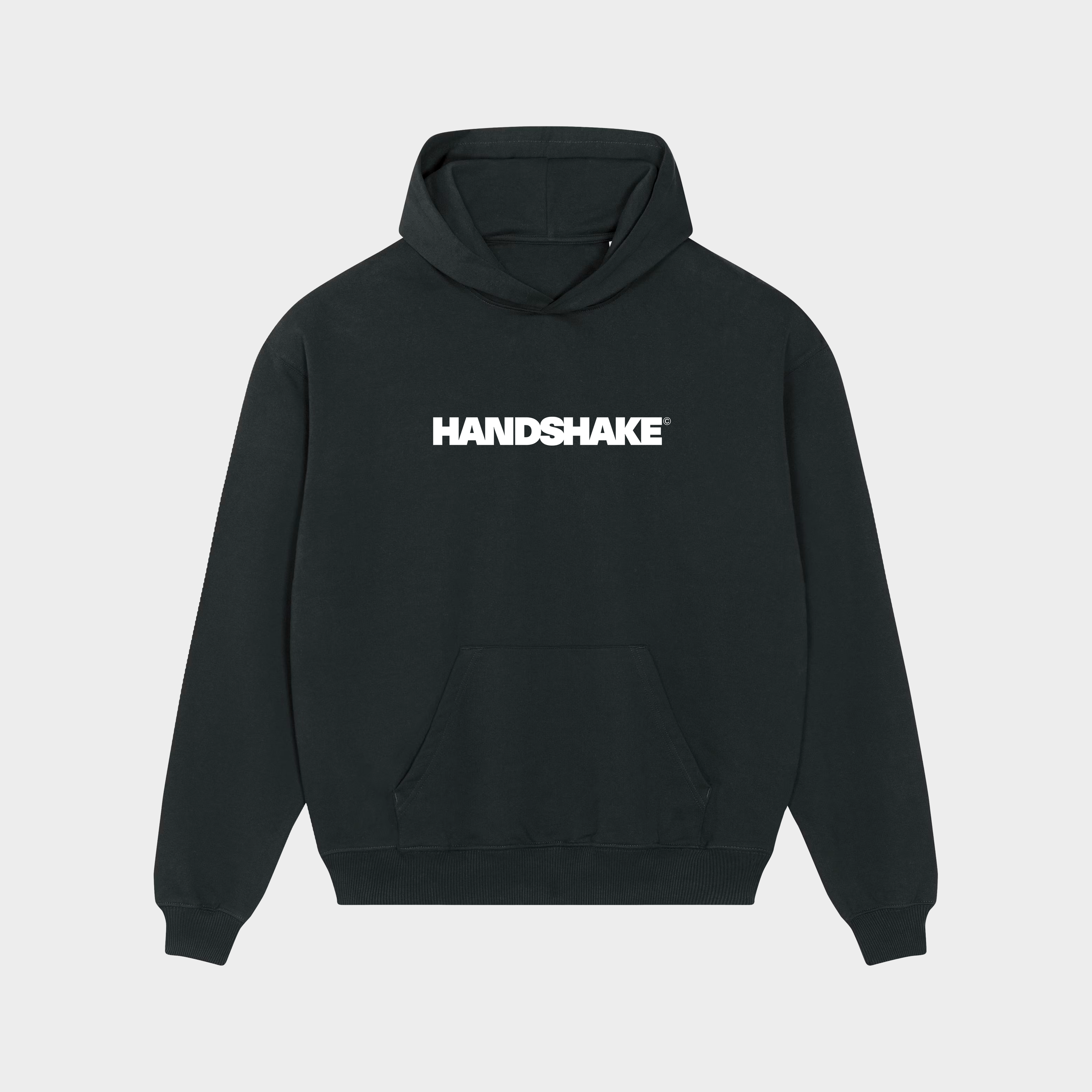 Handshake Hoodie Black