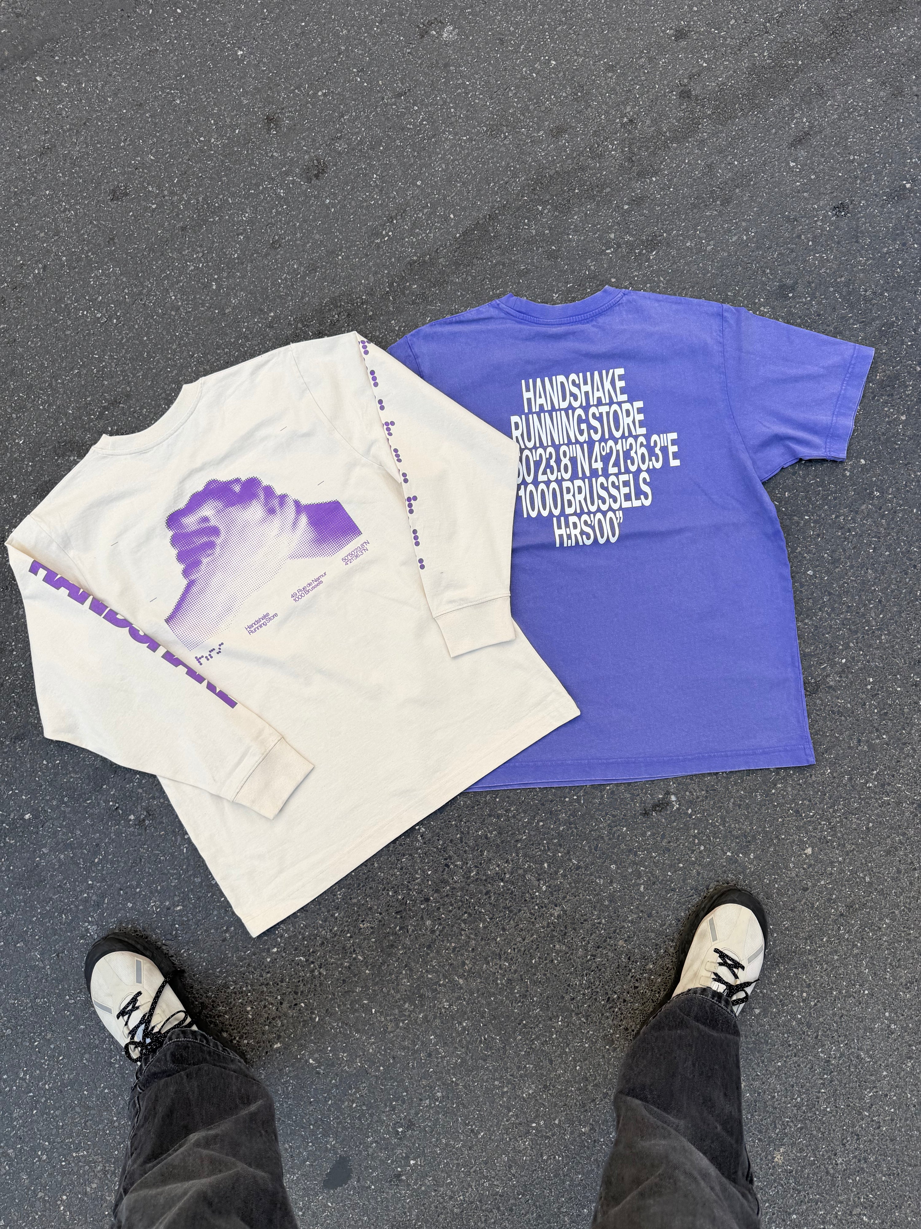 Handshake Long Sleeve Tee - OG