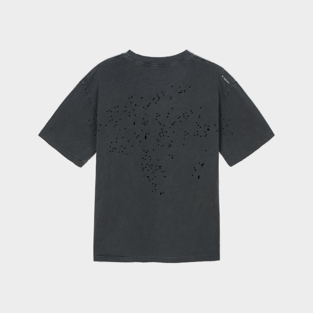 MothTech T-Shirt — Aged Black AirBrush Glitter