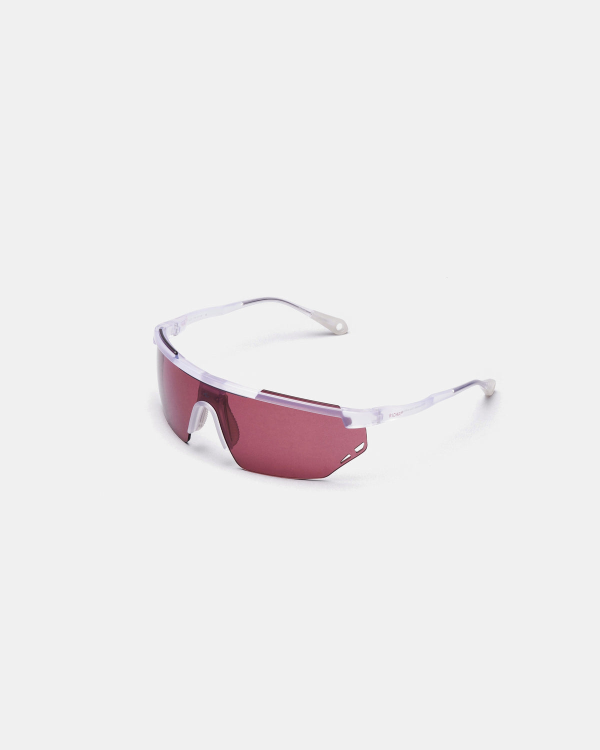 RIDAR Pace – Clear White | Black Rose