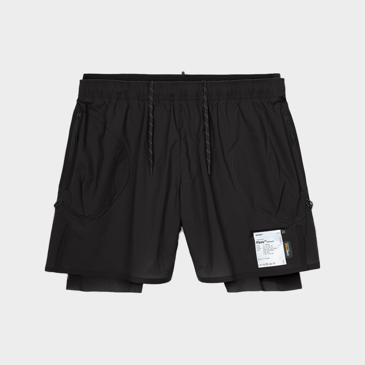 Rippy Cordura 5in Trail Shorts — Black