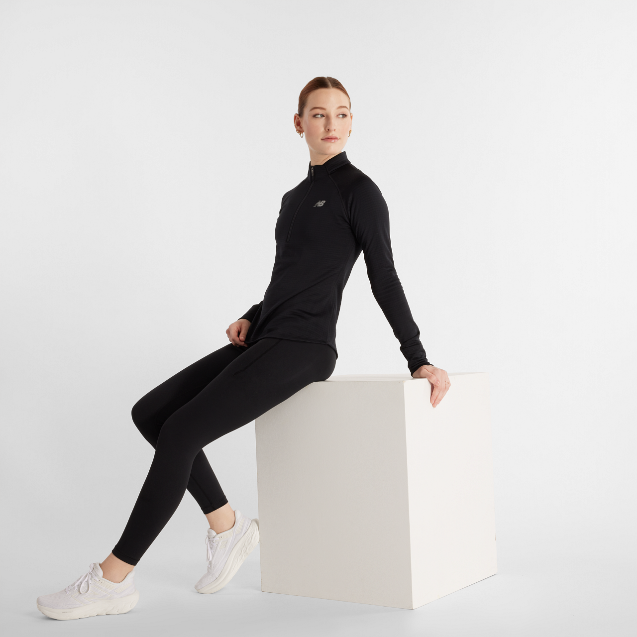 Athletics Heat Grid 1/2 Zip W